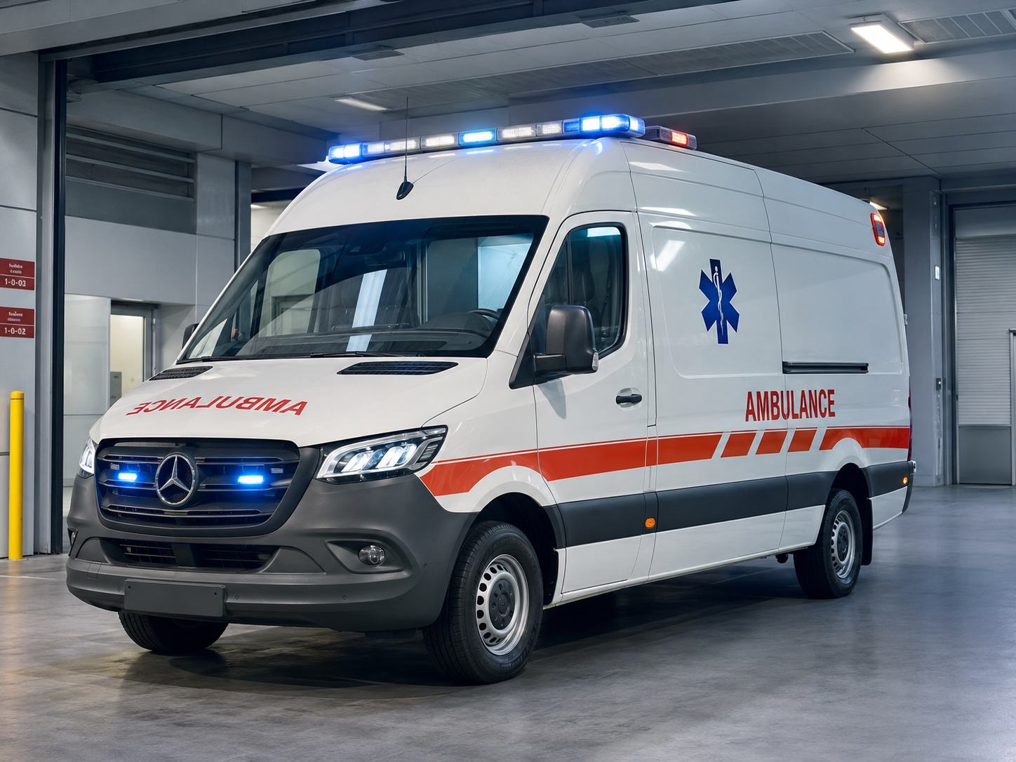 Van ambulance