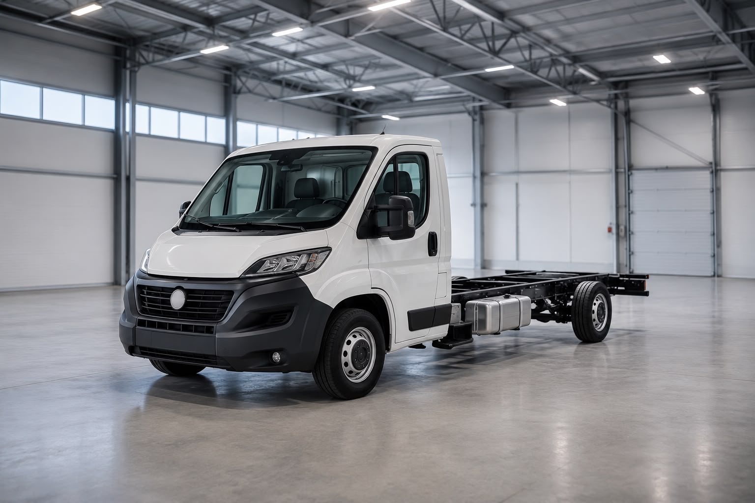 Commercial chassis base vehicle